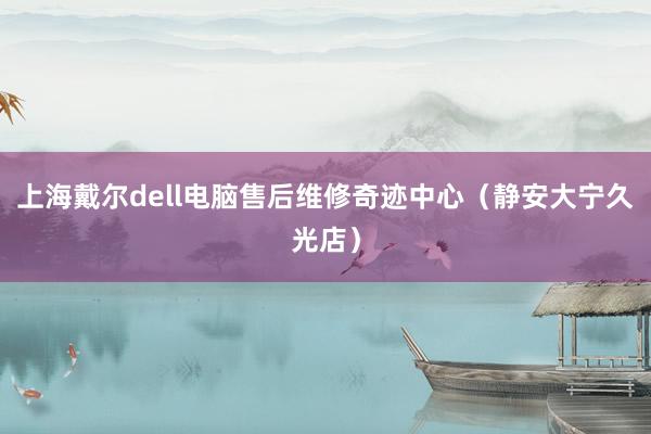 上海戴尔dell电脑售后维修奇迹中心（静安大宁久光店）